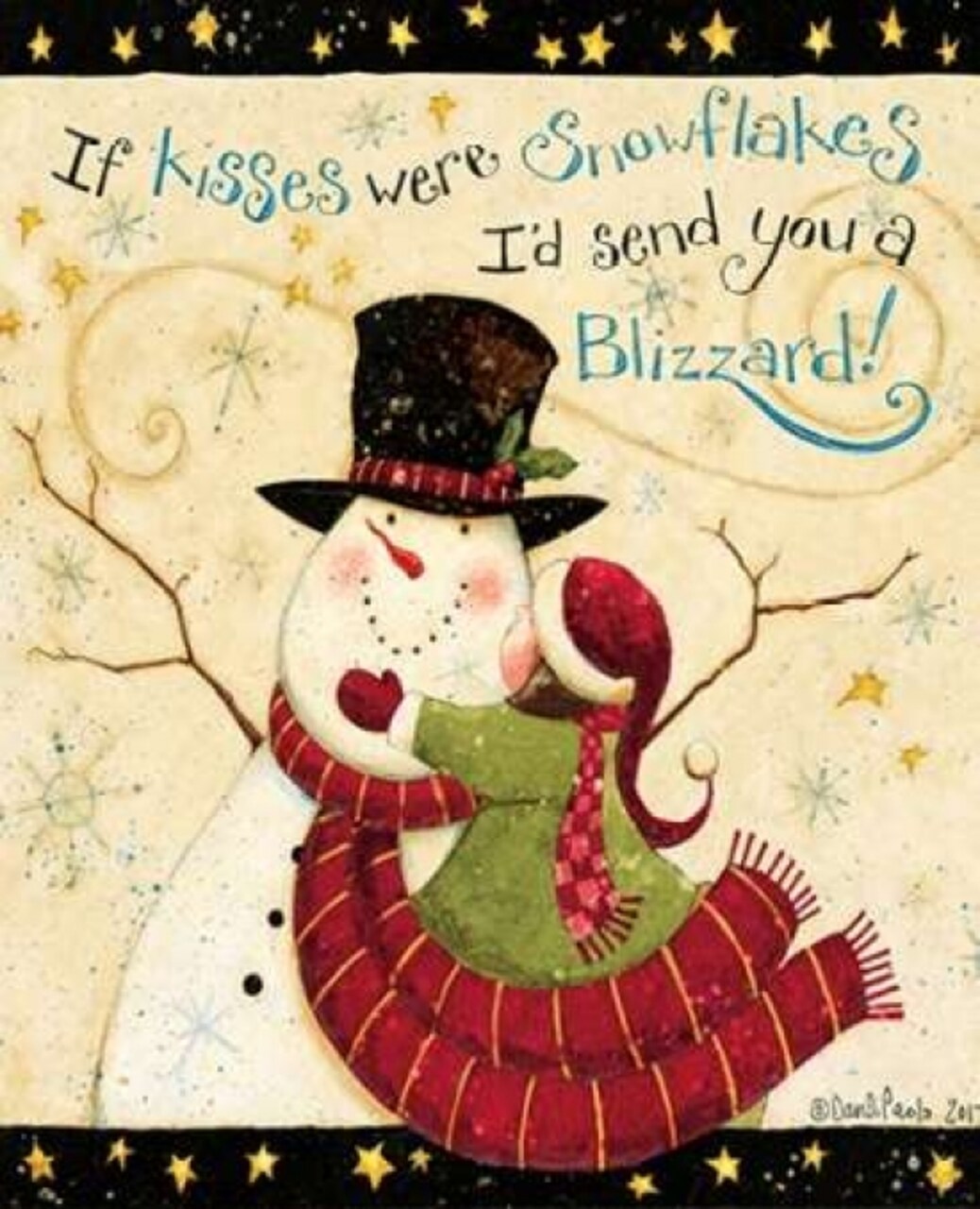 Snowflakes Poster Print by Dan DiPaolo - Item # VARPDXDDPRC517B